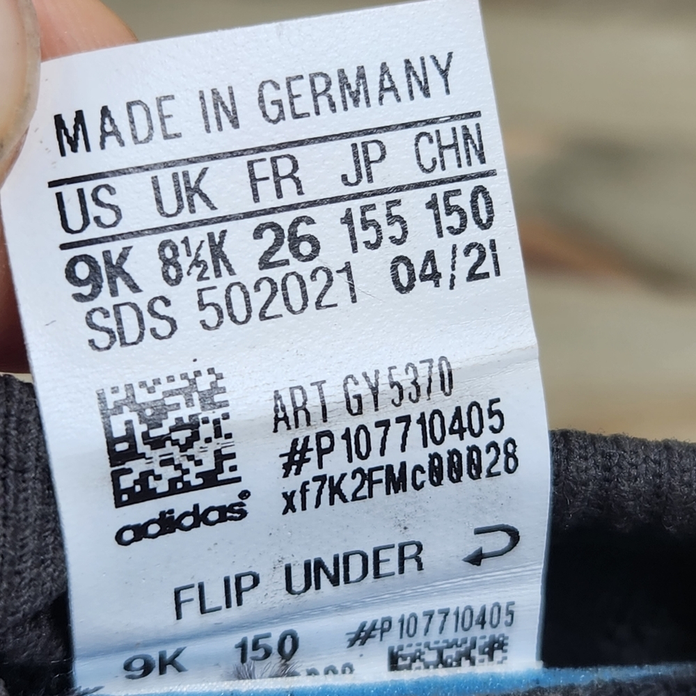 Yeezy 450 Dark Slate 2021 Kids Athletic Shoes Size 9K Dark Gray Black GY5370. - Picture 9 of 9
